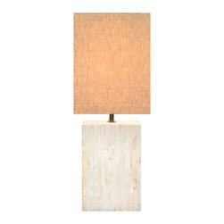 Mini Cream Perla table lamp 102490 - テーブルランプ
