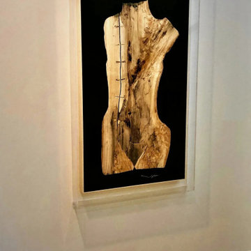 Dendra Anthropoligica | Wood Integrated Media | Private Collection