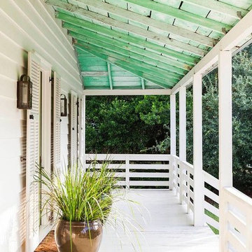 Sullivans Island New-Old House - Covered Entry Deck