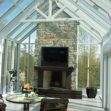 Custom Gable Attached Conservatory