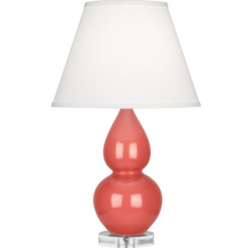 Small Double Gourd Accent Lamp, Melon