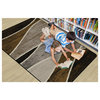 Flagship Carpets SM224-34A 6'x9' Waterford Chocolate Classroom or Office Rug