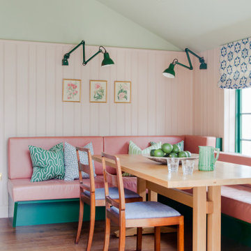 The dining table