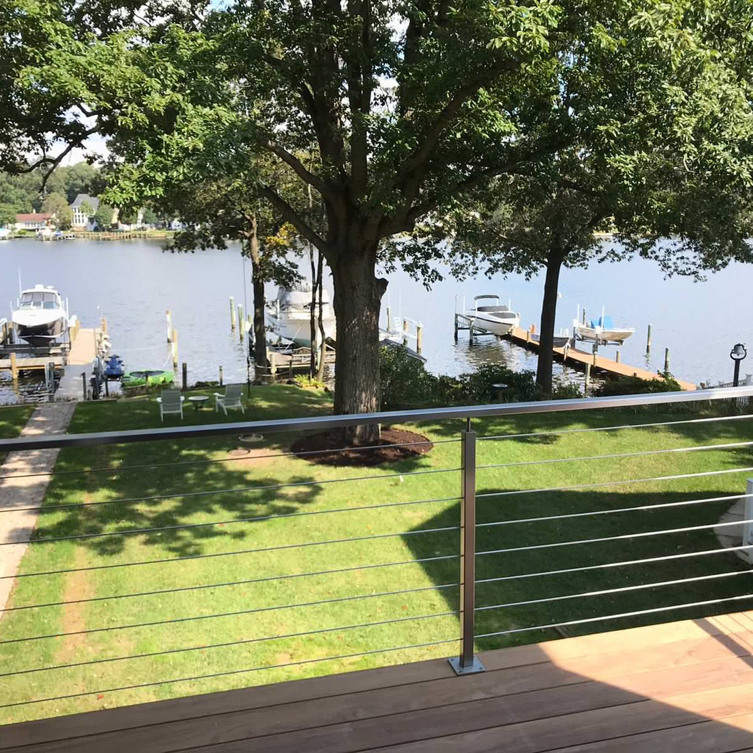 Classic Homes-Cable Deck Railings