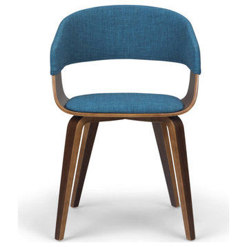Lowell Bentwood Dining Chair, Blue