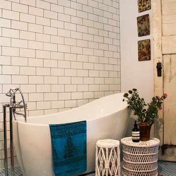 Eclectic Bathroom