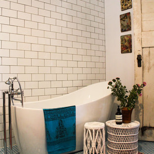 Example of an eclectic home design design in Sydney