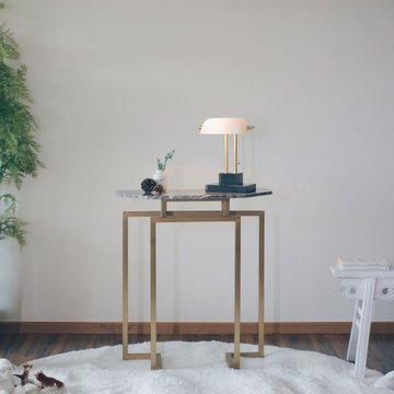 MING Half Octagon Console