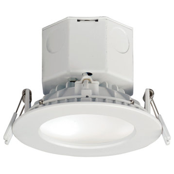 Maxim 57792WT Cove LED Integrated Recessed Fixture 4" Open - White