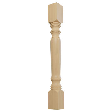Legacy Tapered Cabinet Column, Cherry, 3 3/4"W x 3 3/4"D x 35 1/2"H