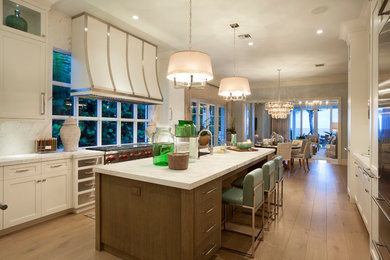 Inspiration for a transitional kitchen remodel in Other