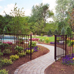 Specrail SR-4 Aluminum Fence - Home Fencing And Gates