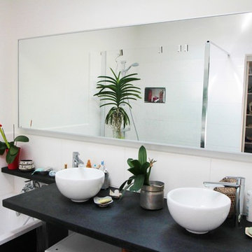 Transformation d'une salle de stockage en salle de bain