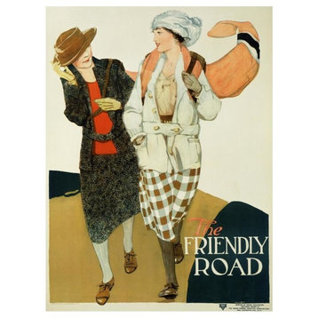 "YWCA / The Friendly Road" Digital Paper Print by Anita Parkhurst, 18"x24"