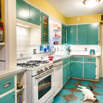 Retro Cleveland Heights, OH Kitchen