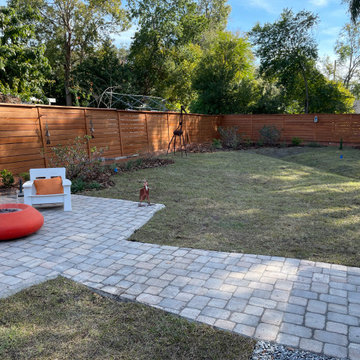 Landscape Design and Drainage Project in Orlando Fl