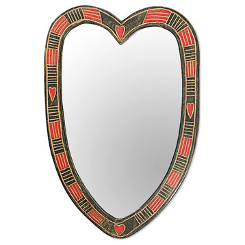 Odo Wood Wall Mirror