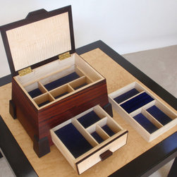 Personalized Rosewood Jewelry Boxes - Jewelry Boxes And Organizers
