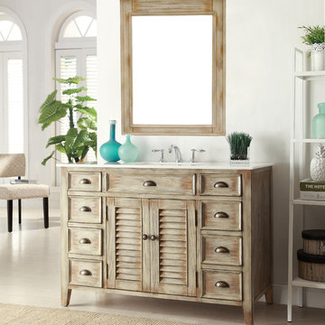 Antique Vintage Wood – Rustic Bathroom Vanities