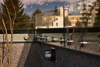 Trendy exterior home photo in Vancouver