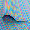 Pembrokepines Contemporary Stripe Indoor/Outdoor Area Rug, Multi-Color, 8'x10'