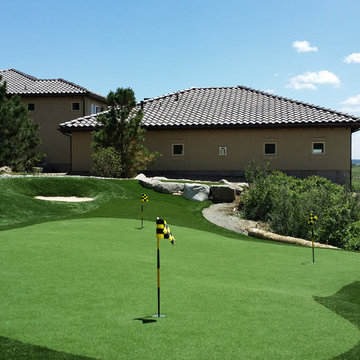 3 Hole Synthetic Putting Green