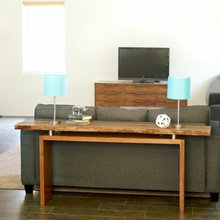 Live edge tables