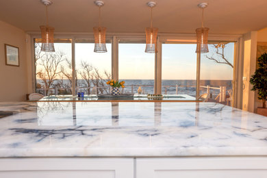 Kitchen - coastal kitchen idea in Philadelphia