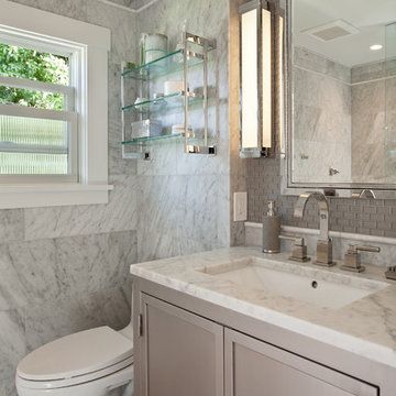 Curbless Shower With Channel Drain