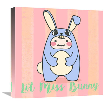 "Li'l Bunny" by Malia Rodrigues, 18"x18"