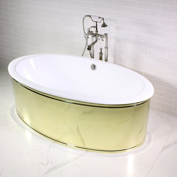 Penhaglion's First Solid Brass Skirted Cast Iron Tub