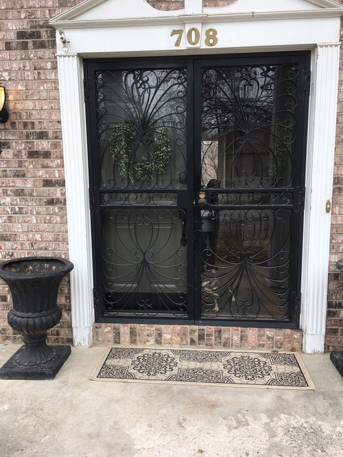 How Do I Update 70 S Security Wrought Iron Front Doors