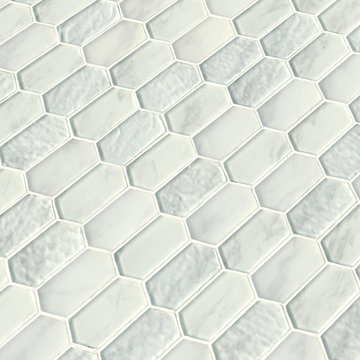Kitchen Backsplash-Calypso Picket Pattern 8Mm 12X12 Mosaic