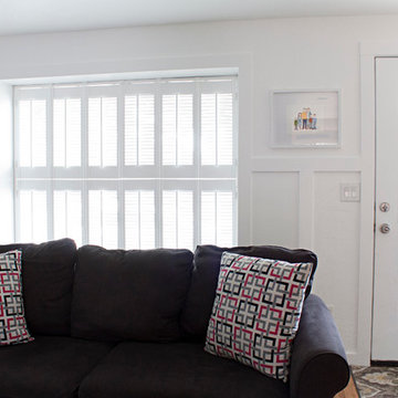Planked, Board & Batten Living Room