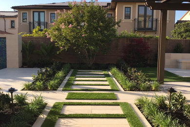 Photo of a modern landscaping.