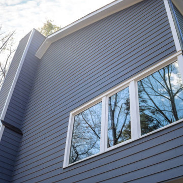 Marietta, GA Full Siding Replacement, 30+ Window Replacements, Screened-In Porch