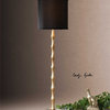 Quindici Metal Bamboo Buffet Lamp By Designer Carolyn Kinder