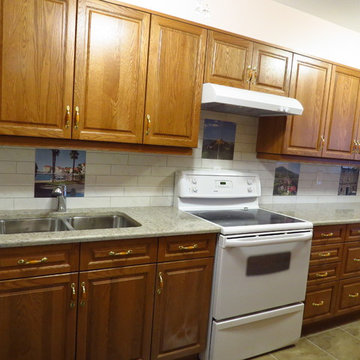 Porcelain Tiled Wall Murals - full images for walls or kitchen backsplash