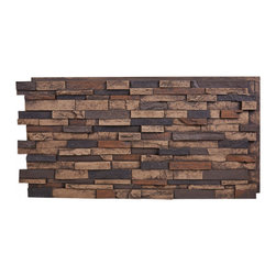 147-EVEREST DEEP SLATE STACKED WALL PANEL - 24"H - Wall Panels
