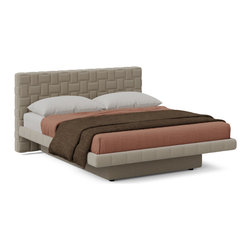 Cocos, letto imbottito con contenitore - Panel Beds