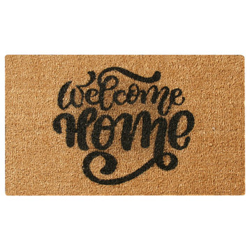 Rubber-Cal "Cute and Curvy" � Welcome Home Doormats 15mm X 18" X 30"