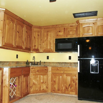 Knotty Alder ~ Full House Cabinetry and Millwork