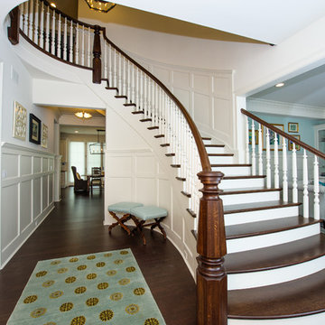 Wood Circular Staircase
