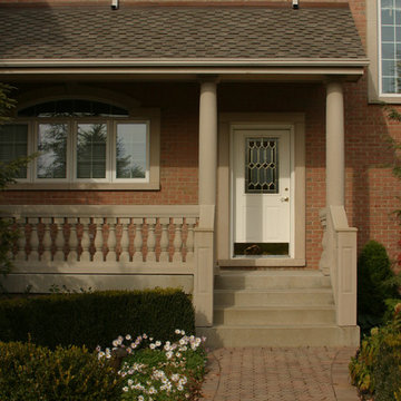 Tuscan Porch Columns and Balustrades
