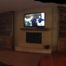 After cabinet installation