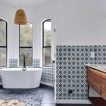 Spanish Modern On The Mountain by Melisa Clement Designs