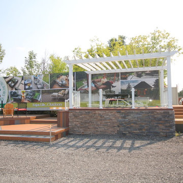 This is the Hamilton Ontario Head Office indoor and outdoor showroom.
