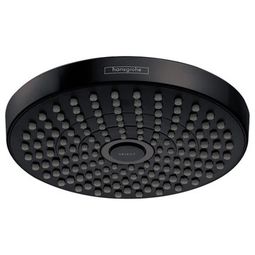 Hansgrohe 04825 Croma Select S 2.5 GPM Multi Function Shower Head - Matte Black