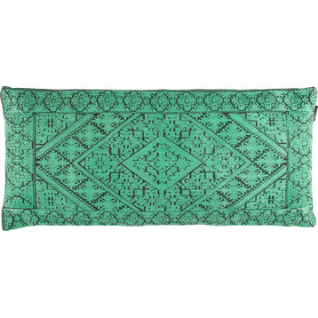 Lila Pillow - Green, 14x30
