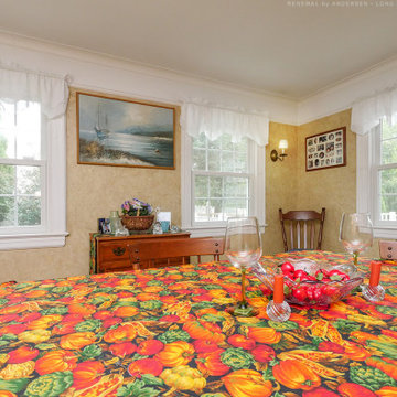 Double Hung Windows with Grilles in Wonderful Dining Room - Renewal by Andersen